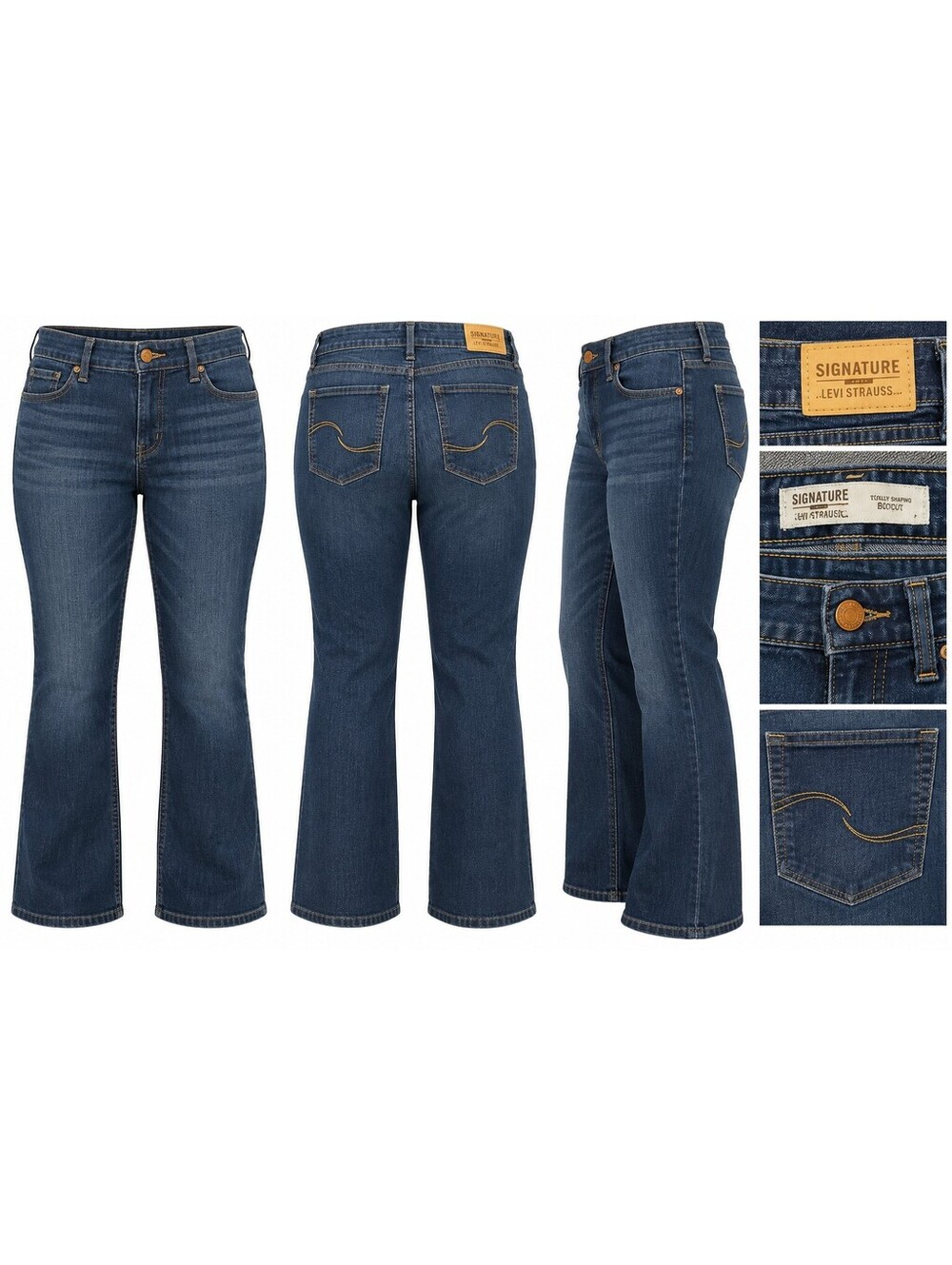 Levi's Signature Totally Shaping Bootcut Jeans for Women